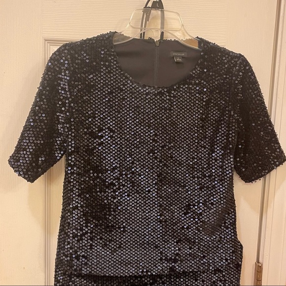 Gorgeous Ann Taylor sequin top skirt two piece set - Picture 5 of 10